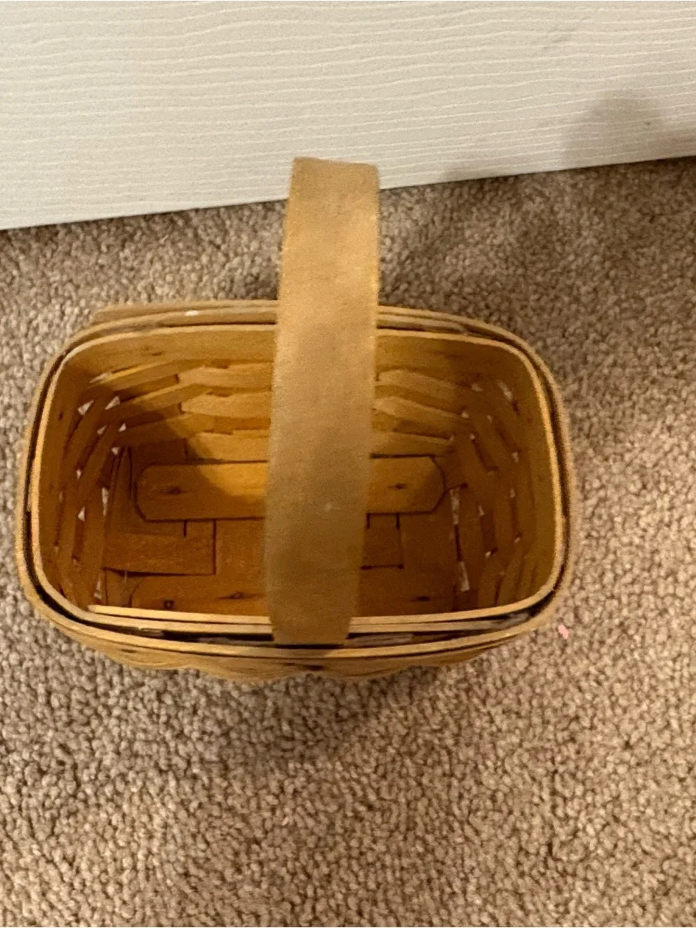 Longaberger Small Woven Wood Basket